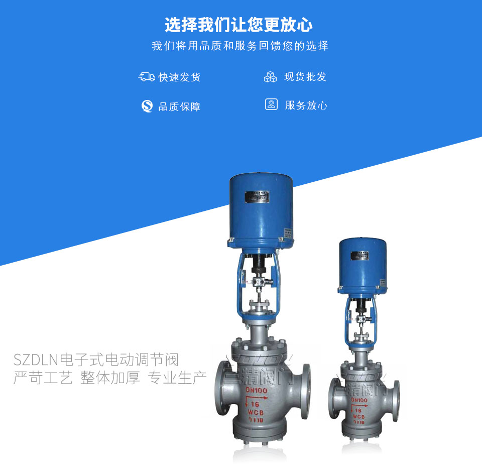 SZDLN電子式電動(dòng)調(diào)節(jié)閥 SZDLN電子式電動(dòng)調(diào)節(jié)閥