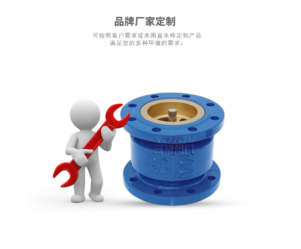 消聲止回閥,鐵殼銅芯止回閥可定制 消聲止回閥,鐵殼銅芯止回閥可定制